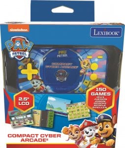 Lexibook Konsola przenośna Compact Cyber Arcade® Paw Patrol ekran 2,5'' 150 gier, w tym 10 z Paw Patrol 1