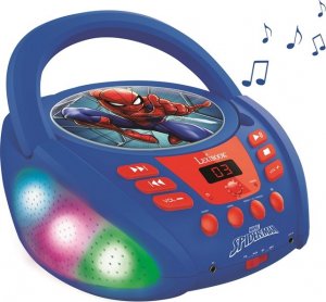 Radioodtwarzacz Lexibook SpiderMan Bluetooth odtwarzacz CD z oświetleniem 1