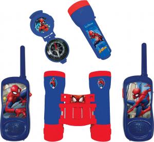 Lexibook Zestaw przygodowy Spiderman z krótkofalówkami do 120m, lornetką i kompasem (RPTW12SP) 1