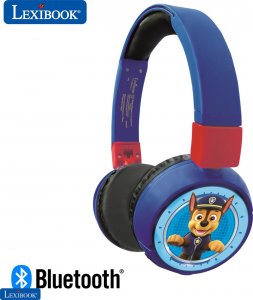 Słuchawki Lexibook Słuchawki 2 w 1 Bluetooth® i przewodowe, składane, z bezpieczną dla dzieci głośnością Paw Patrol 1