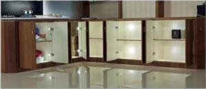 1x Lampka Do Szafki Szafy Na Zawias Drzwiczki LED 9