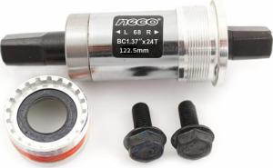 Neco Oś mechanizm korbowy -wkład suportu B-920AL BSA -122,5mm miski aluminiowe 2