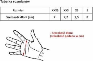 Verso Rękawiczki dziecięce SB-01-8801-B różowe XS 2