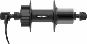 Shimano Piasta tylna FH TX-506 8-9-10 rzędów, hamulec tarczowy 6 śrub, zacisk QR, 36 otworów, czarna Uniwersalny 1
