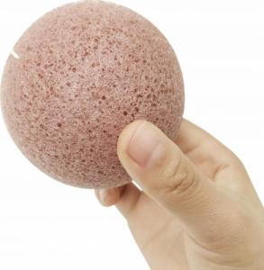 Naturalna Orygnalna Gąbka Konjac Sponge Różowa 3