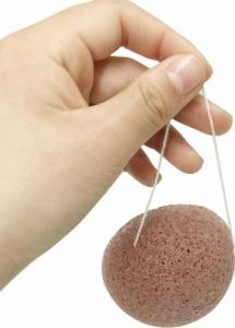 Naturalna Orygnalna Gąbka Konjac Sponge Różowa 4