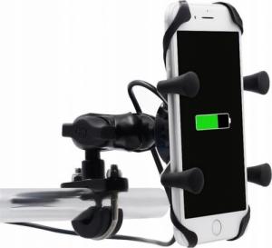 DKM X GRIP UCHWYT TELEFONU ROWEROWY MOTOCYKLOWY + GUMY 11