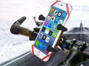 DKM X GRIP UCHWYT TELEFONU ROWEROWY MOTOCYKLOWY + GUMY 5