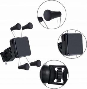 DKM X GRIP UCHWYT TELEFONU ROWEROWY MOTOCYKLOWY + GUMY 6
