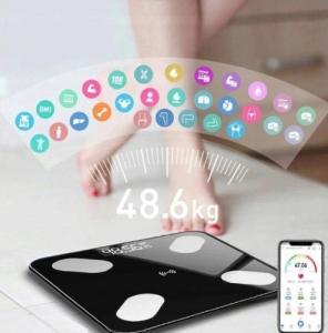 Waga łazienkowa Smart Czarna 3