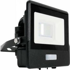 Naświetlacz V-TAC Projektor LED V-TAC 10W SAMSUNG CHIP Czujnik Ruchu Czarny Z MUFĄ VT-118S 3000K 735lm 5 Lat Gwarancji 1