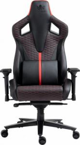 Fotel Kraken Apollo szaro-czerwony 15