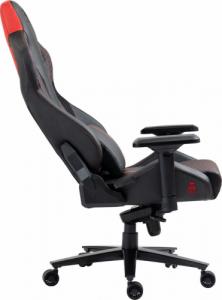 Fotel Kraken Apollo szaro-czerwony 22