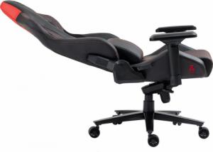 Fotel Kraken Apollo szaro-czerwony 23