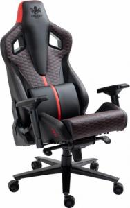 Fotel Kraken Apollo szaro-czerwony 24