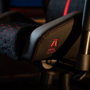 Fotel Kraken Apollo czarno-czerwony 6