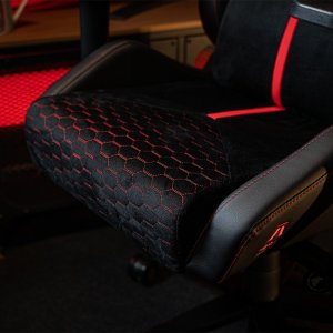 Fotel Kraken Apollo czarno-czerwony 9