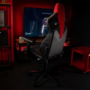 Fotel Kraken Apollo czarno-czerwony 12