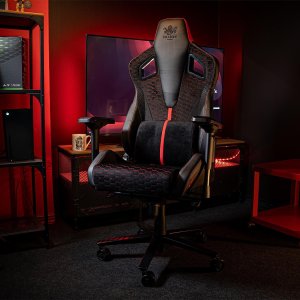 Fotel Kraken Apollo czarno-czerwony 14