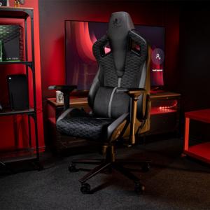 Fotel Kraken Apollo czarno-szary 20