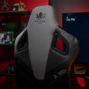 Fotel Kraken Apollo czarno-szary 8