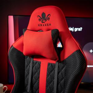 Fotel Kraken Helios czerwony 6
