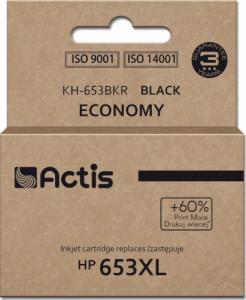 Tusz Actis Tusz Actis KH-653BKR (zamiennik HP 653XL 3YM75AE; Premium; 20ml; 575 stron; czarny) 1