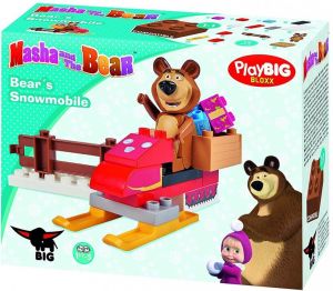 Big Bloxx Masza i Niedźwiedź Skuter Śnieżny Maszy (800057101) 3