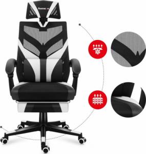 Fotel Huzaro Fotel Gamingowy Huzaro Combat 5.0 biały 12