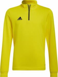 Adidas Bluza dla dzieci adidas Entrada 22 Training Top żółta HI2133 : Rozmiar - 164cm 1