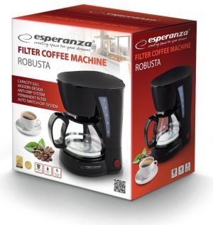 Ekspres przelewowy Esperanza EKC006 Czarny 2