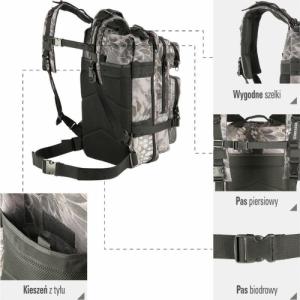 Plecak turystyczny Nils Extreme Defender CBT7204 30 l 5