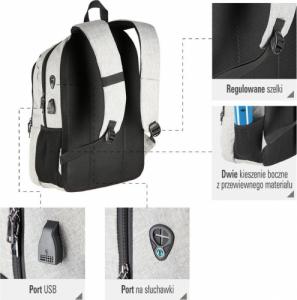 Nils Extreme Plecak Nils CBC7072 contest szary 4