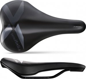 Selle Italia Siodło SELLE ITALIA X-Bow L1, FeC Alloy Rail ⌀7 mm, Soft-Tek, 320g, Czarne (NEW) 1