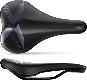 Selle Italia Siodło SELLE ITALIA X-Bow L1, FeC Alloy Rail ⌀7 mm, Soft-Tek, 320g, Czarne (NEW) 2