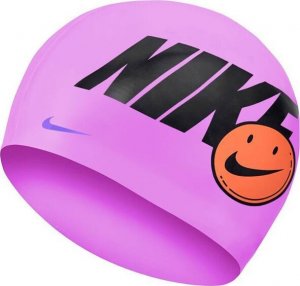 Nike Czepek silikonowy Nike HAVE A NIKE DAY NESSC164 510 NESSC164 510-S fioletowy senior 1