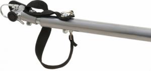 Funfit Przyczepka rowerowa z amortyzatorem 2-osobowa +JOGGER niebieska 5