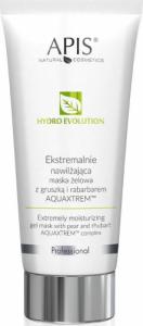 APIS APIS_Hydro Evolution Moisturizing Gel Mask ekstremalnie nawilżająca maska żelowa z gruszką i rabarbarem 200ml 1