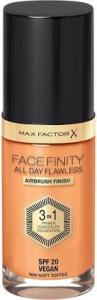 MAX FACTOR MAX FACTOR_Facefinity All Day Flawless 3in1 Foundation SPF20 podkład do twarzy 84 Soft Toffee 30ml 1