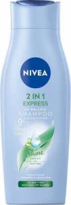 Nivea NIVEA_2in1 Express Shampoo &amp; Conditioner łagodny szampon z odżywką do włosów 400ml 1