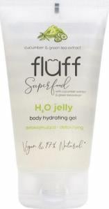 Fluff Super Food H2O Jelly Body Hydrating Gel detoksykująca woda w żelu Ogórek i Zielona Herbata 150ml 1