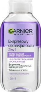 Garnier Skin Naturals Eye Make-up Remover 2in1 płyn do demakijażu oczu 125ml 1