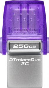 Pendrive Kingston DataTraveler microDuo 3C Gen3, 256 GB  (DTDUO3CG3/256GB) 1