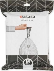 Brabantia Worki na śmieci PerfectFit rozmiar M 60L 40szt 138829 1