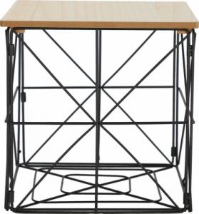 Intesi Stolik/ kosz Koga czarny L 2