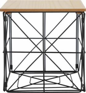 Intesi Stolik/ kosz Koga czarny L 7