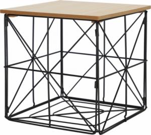 Intesi Stolik/ kosz Koga czarny L 8