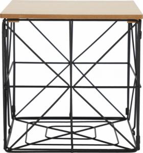 Intesi Stolik/ kosz Koga czarny L 10