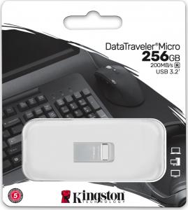 Pendrive Kingston DataTraveler Micro Gen 2, 256 GB  (DTMC3G2/256GB) 4