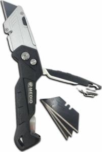 Medid Nóż składany trapezowy 18mm ostrza SKH2 MEDID 2